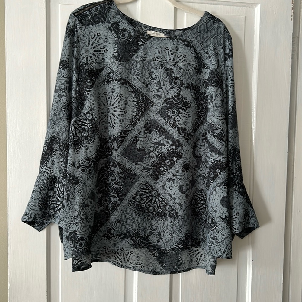 Zipper shoulder top!